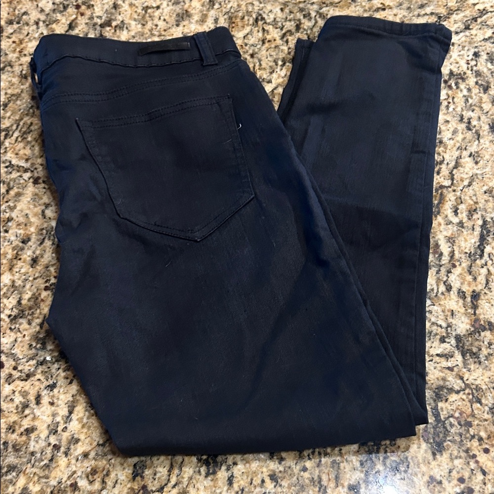 Risen black, distressed, slim fit jeans, sz 32, like new | offer in description